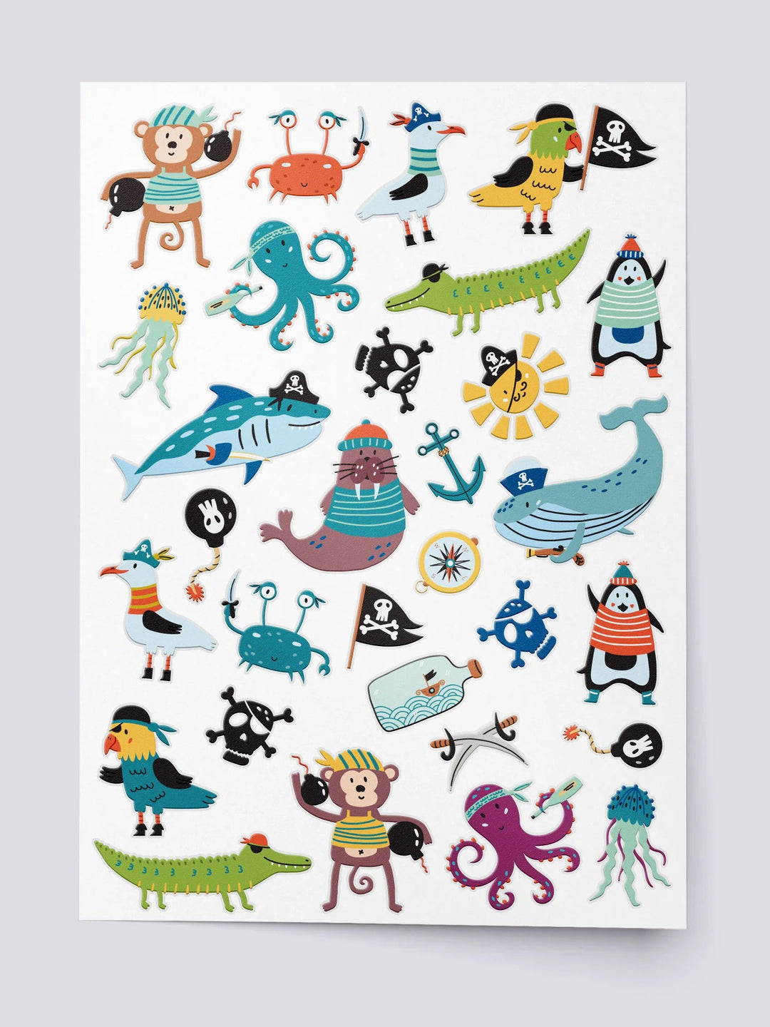 NEW Ducky Street Pirates Temporary Tattoos - #HolaNanu#NDIS #creativekids