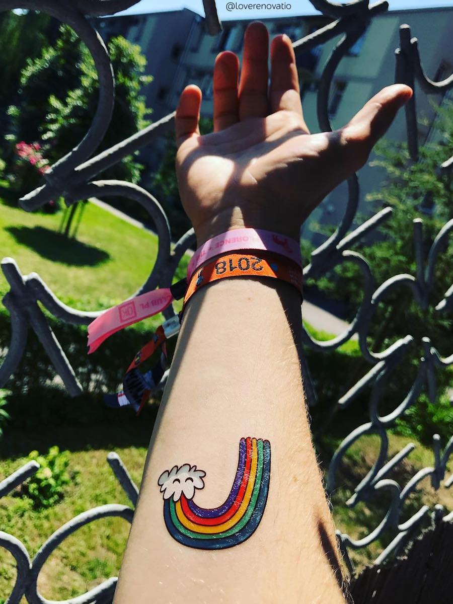 NEW Ducky Street Rainbow Temporary Tattoos - #HolaNanu#NDIS #creativekids
