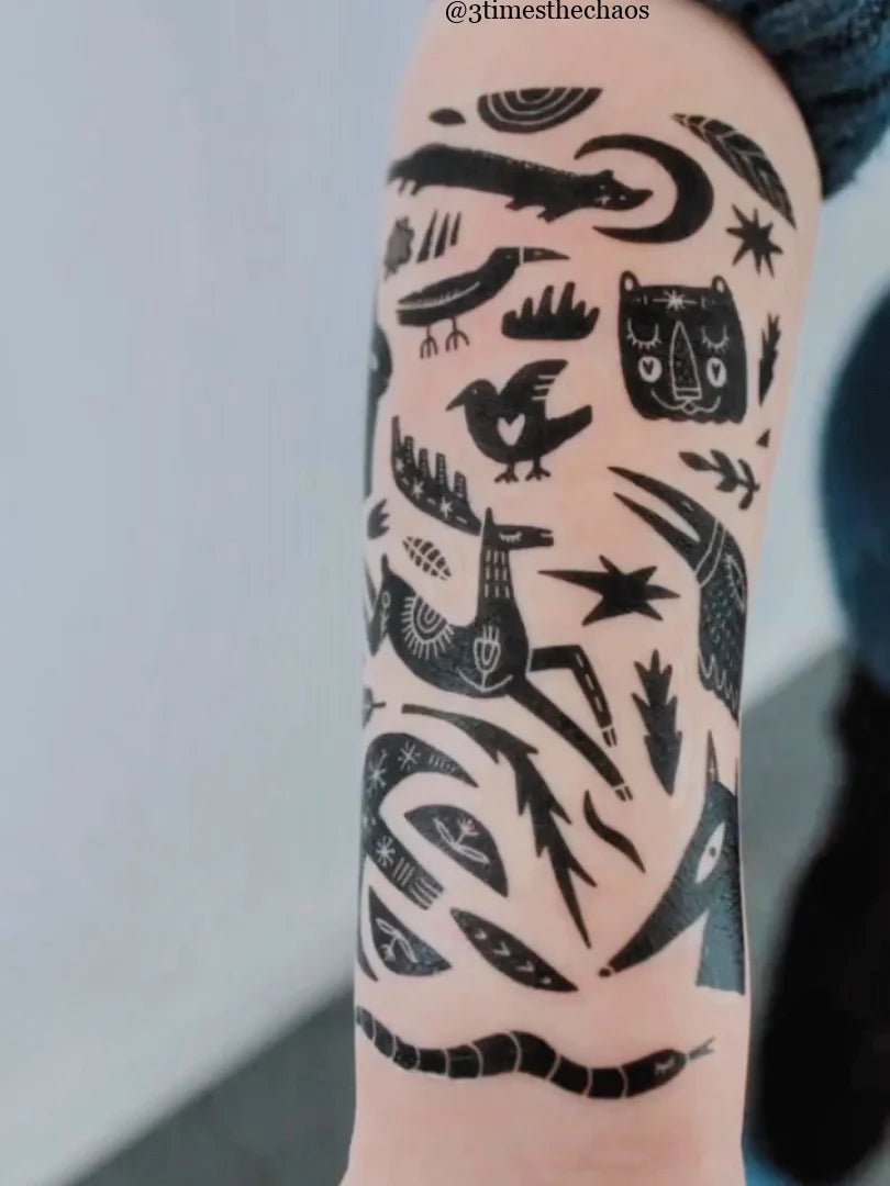 NEW Ducky Street Scandi Tattoos Sleeves - #HolaNanu#NDIS #creativekids