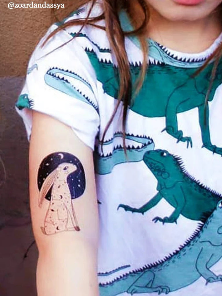 Space Side Tattoos Some Spooky Floral Vibes For Matt! Made To Fit The