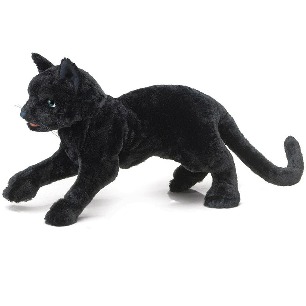 NEW Folkmanis Black Cat Puppet - #HolaNanu#NDIS #creativekids
