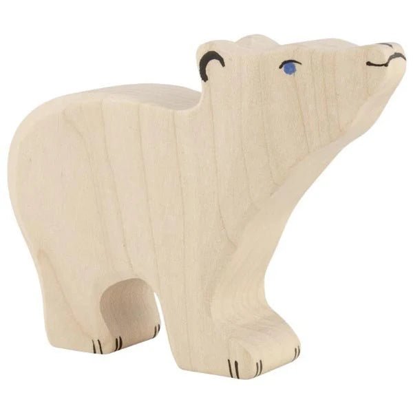 NEW Holztiger Small Polar Bear Head Raised - #HolaNanu#NDIS #creativekids