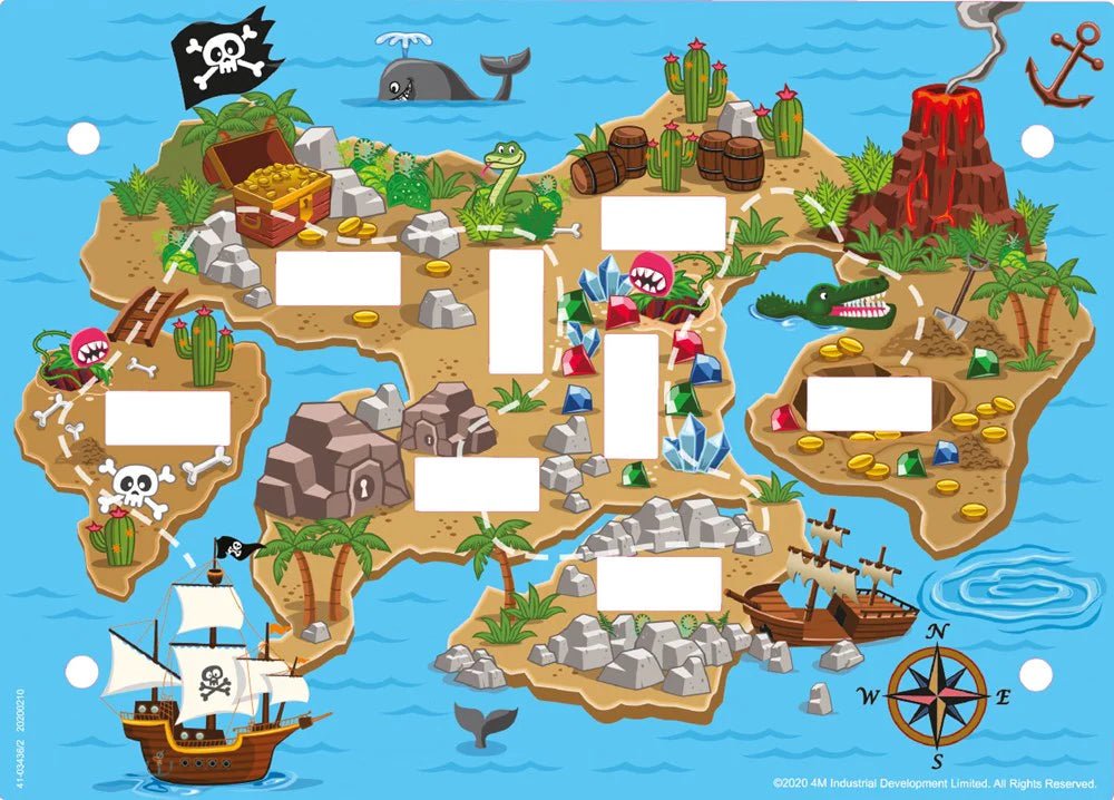 NEW Kidzlabs Gamemaker - Pirate Treasure Hunt - #HolaNanu#NDIS #creativekids