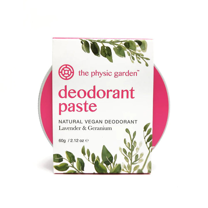NEW Lavender & Geranium Deodorant 60g By The Physic Garden - #HolaNanu#NDIS #creativekids