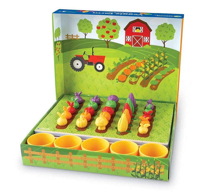 NEW Learning Resources – Veggie Farm Sorting Set - #HolaNanu#NDIS #creativekids