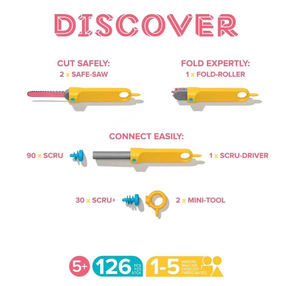 NEW MakeDo - Discover Kit - #HolaNanu#NDIS #creativekids