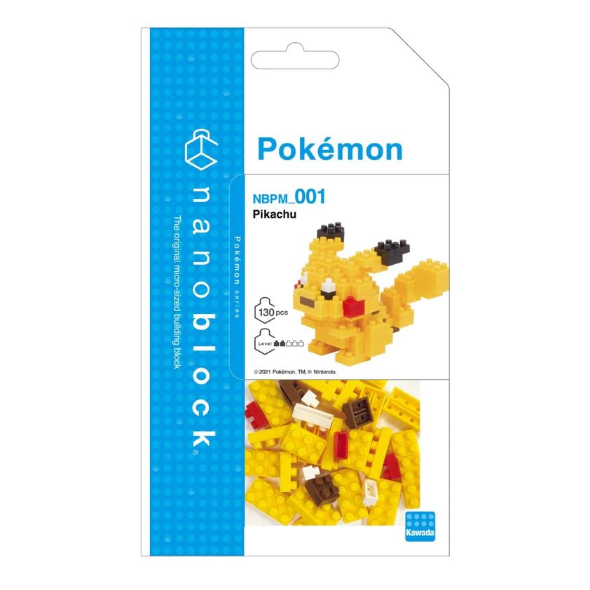 NEW nanoblock Pokemon - Pikachu - #HolaNanu#NDIS #creativekids
