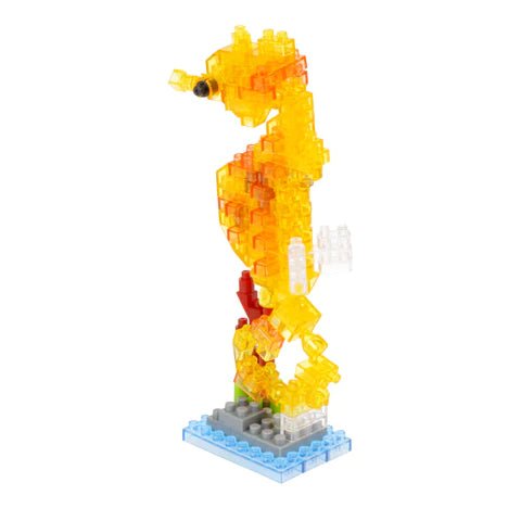 NEW nanoblock Seahorse - #HolaNanu#NDIS #creativekids