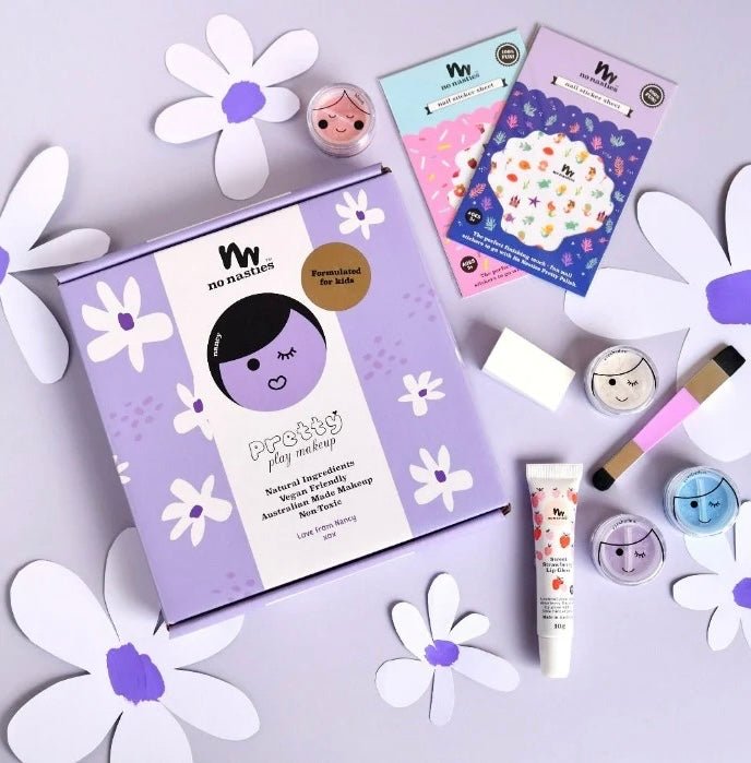 NEW No Nasties Nancy Natural Deluxe Purple Pretty Play Kids Makeup Kit - #HolaNanu#NDIS #creativekids