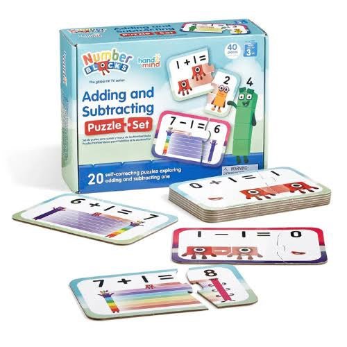 NEW Numberblocks Adding And Subtracting Puzzle Set - #HolaNanu#NDIS #creativekids