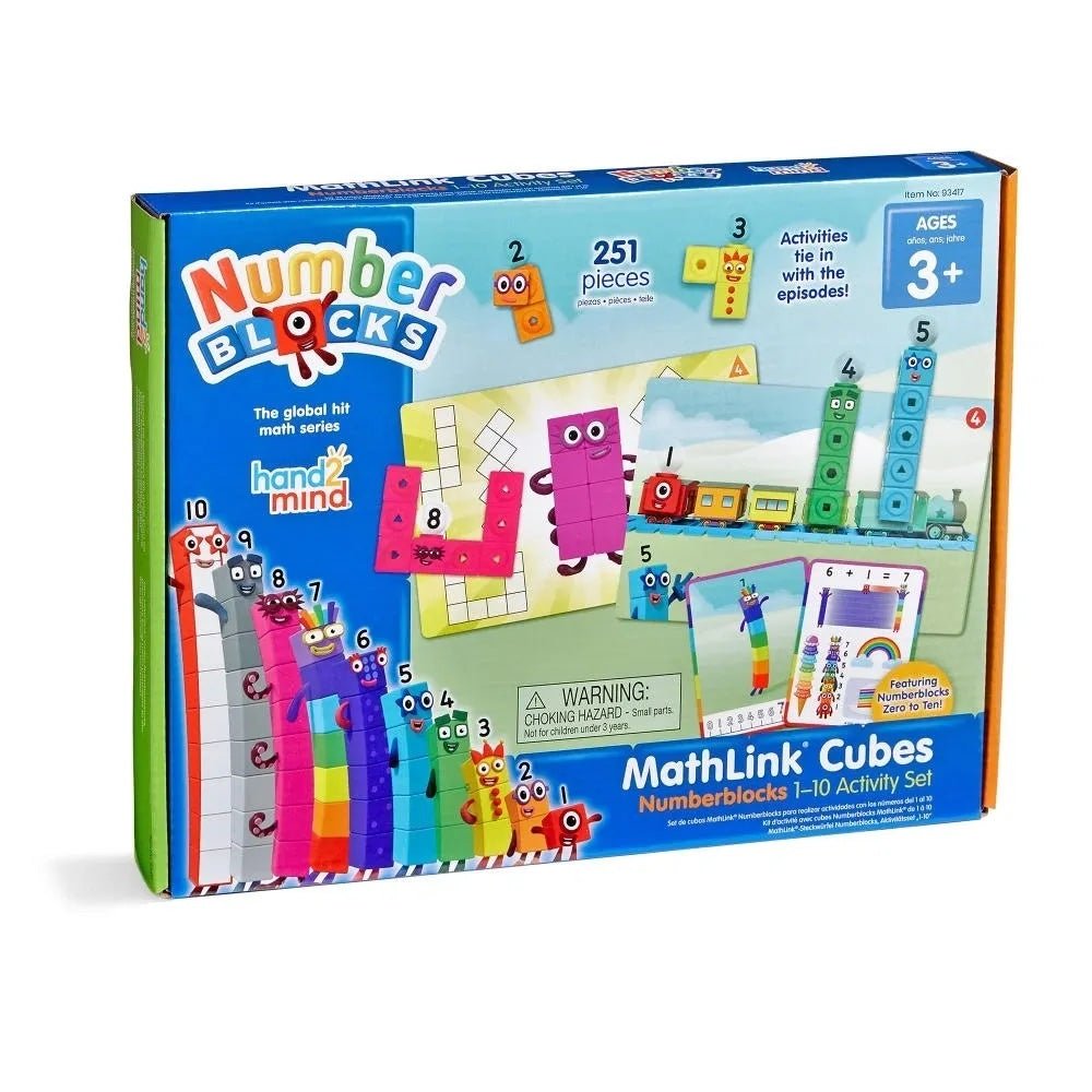 NEW Numberblocks MathLink® Cubes 1–10 Activity Set - #HolaNanu#NDIS #creativekids