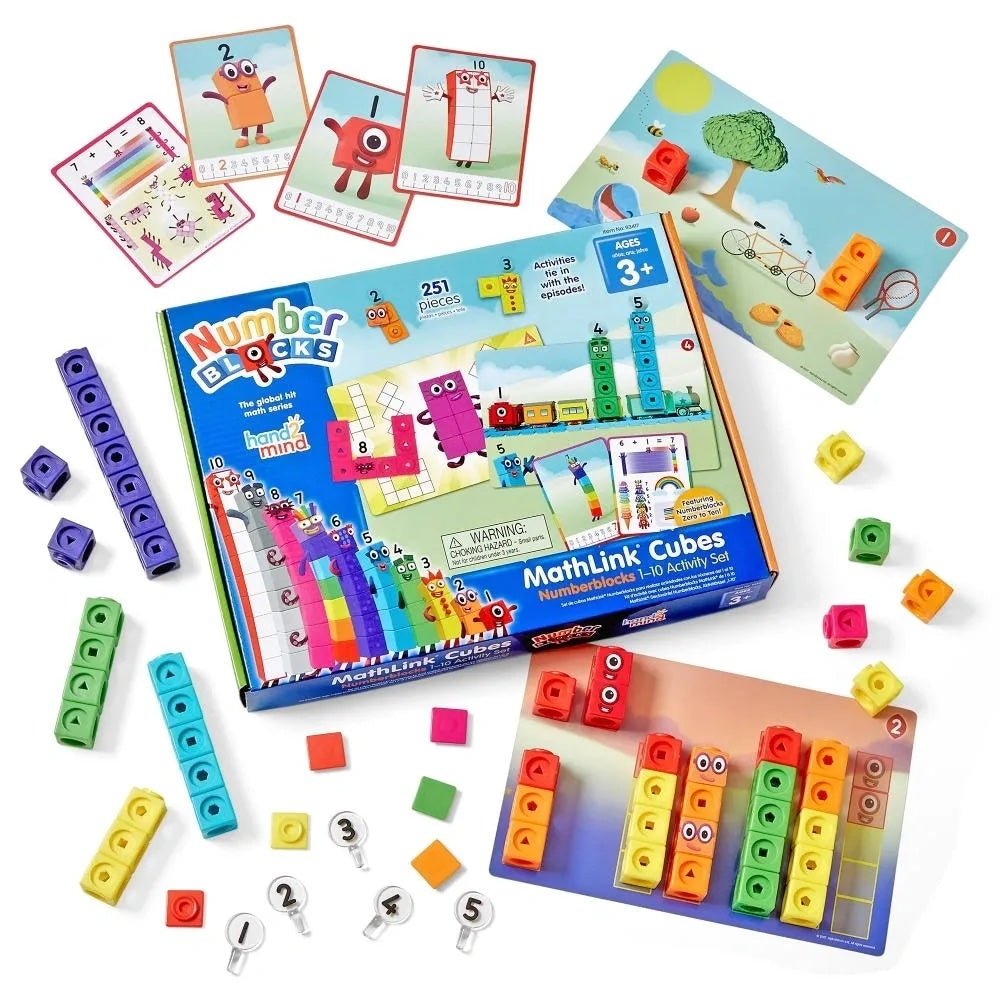 NEW Numberblocks MathLink® Cubes 1–10 Activity Set - #HolaNanu#NDIS #creativekids