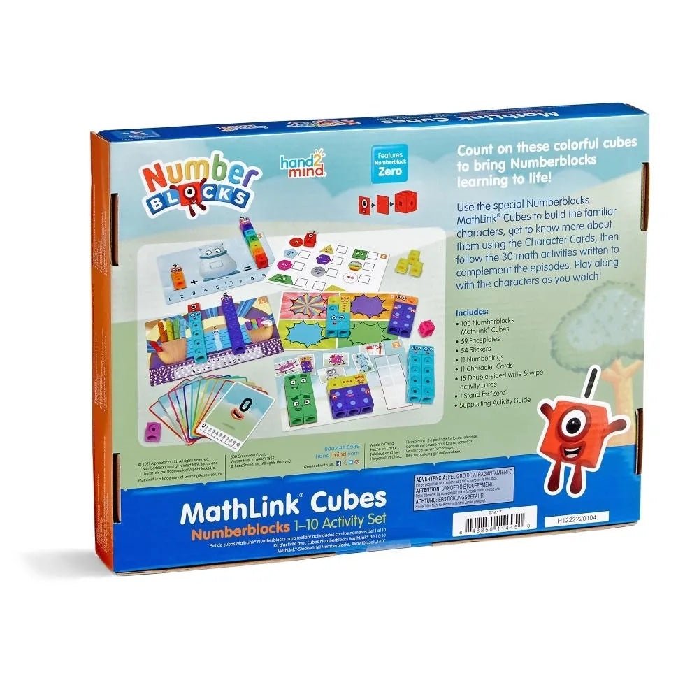 NEW Numberblocks MathLink® Cubes 1–10 Activity Set - #HolaNanu#NDIS #creativekids