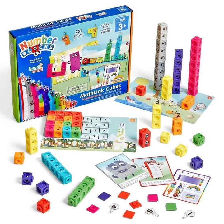 NEW Numberblocks MathLink® Cubes 1–10 Activity Set - #HolaNanu#NDIS #creativekids