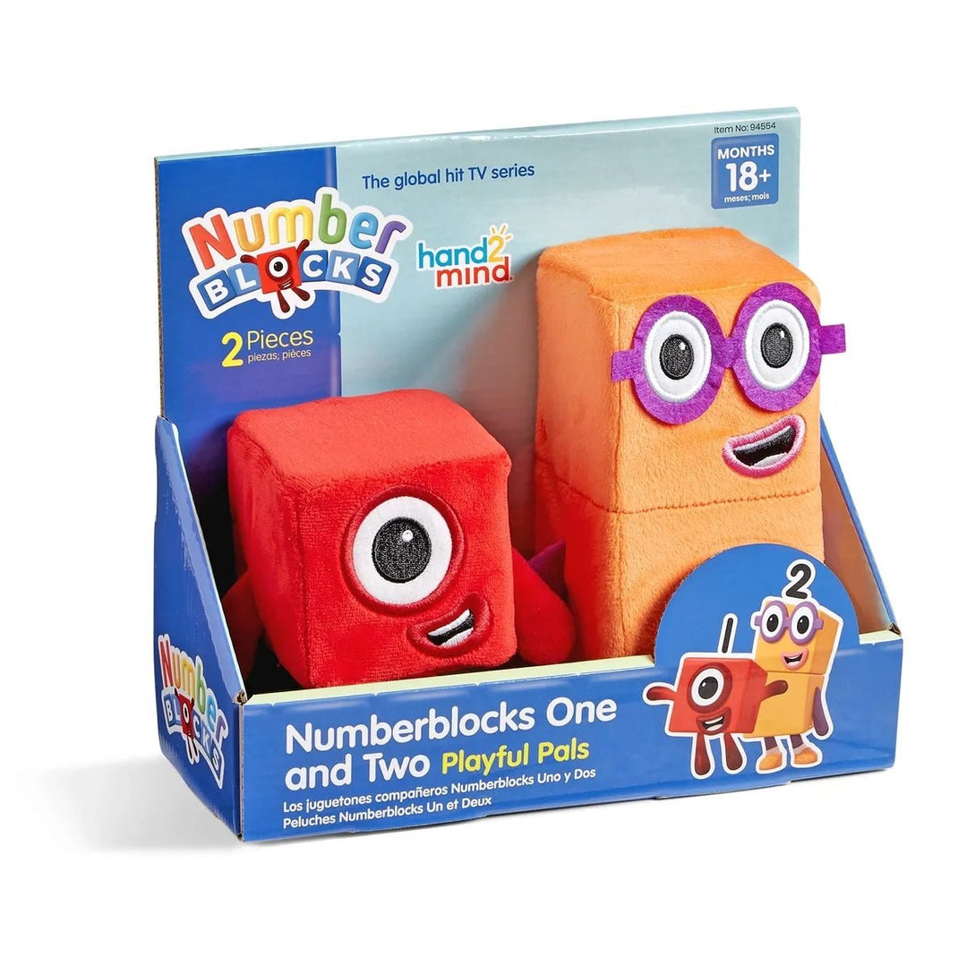 NEW Numberblocks One And Two Playful Pals Plush - #HolaNanu#NDIS #creativekids