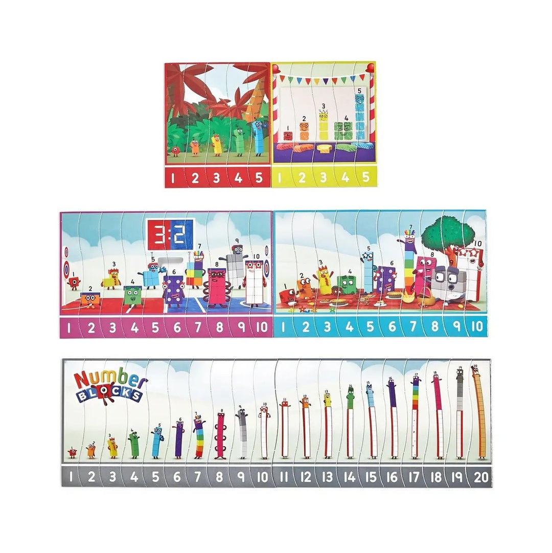 NEW Numberblocks Sequencing Puzzle Set - #HolaNanu#NDIS #creativekids