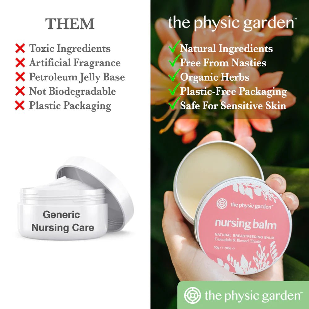 NEW Nursing Balm 50g By The Physic Garden - #HolaNanu#NDIS #creativekids