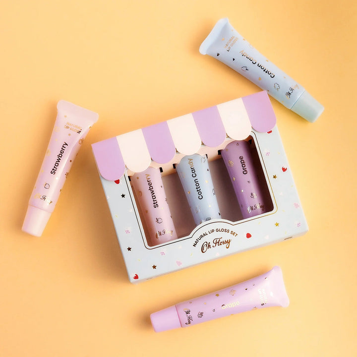 NEW Oh Flossy Natural Lip Gloss Set - #HolaNanu#NDIS #creativekids