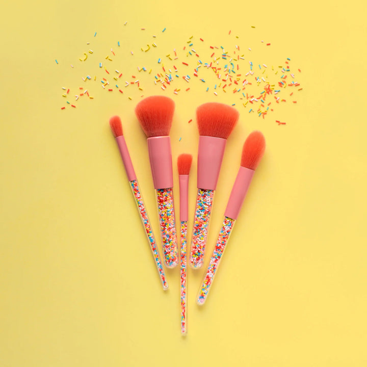 NEW Oh Flossy Sprinkle Makeup Brush Set - #HolaNanu#NDIS #creativekids