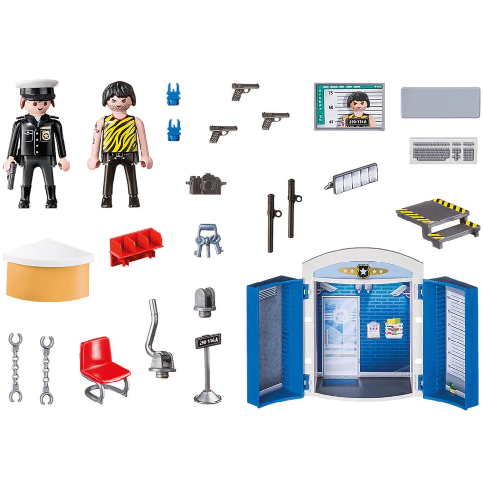 NEW Playmobil - Police Station Play Box - #HolaNanu#NDIS #creativekids