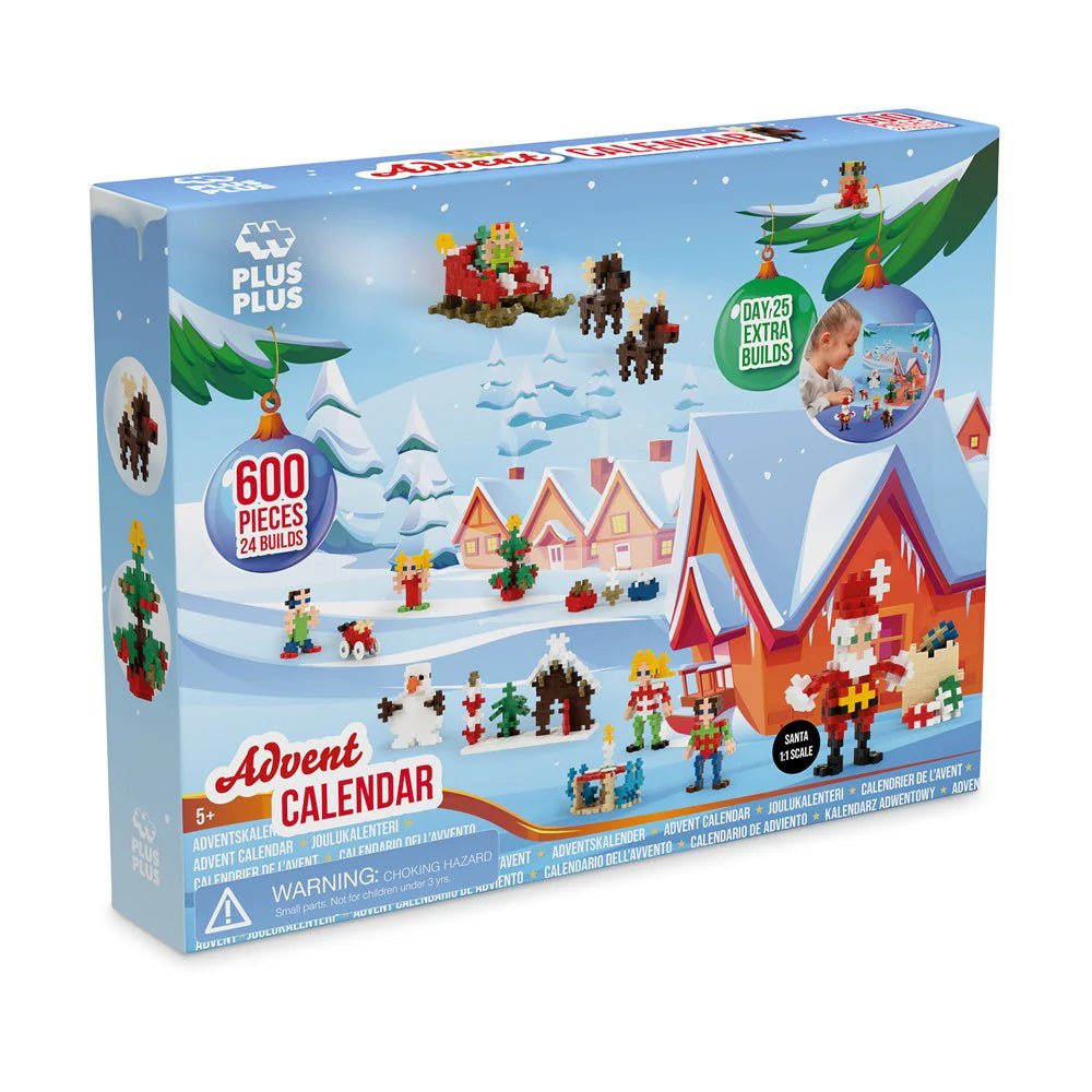 NEW Plus-Plus Advent Calendar 600pc - #HolaNanu#NDIS #creativekids