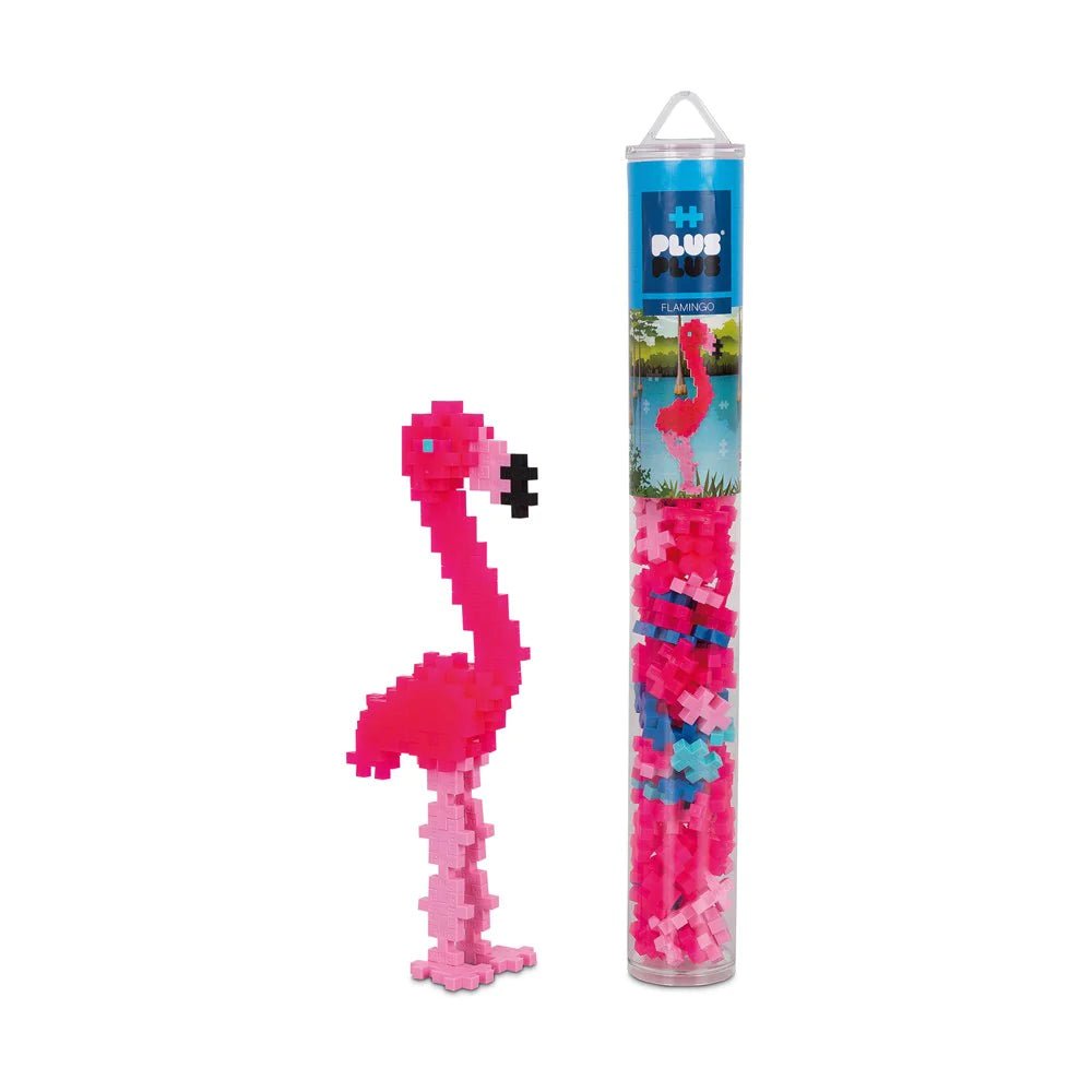 NEW Plus-Plus - Flamingo - 100 pcs Tube - #HolaNanu#NDIS #creativekids