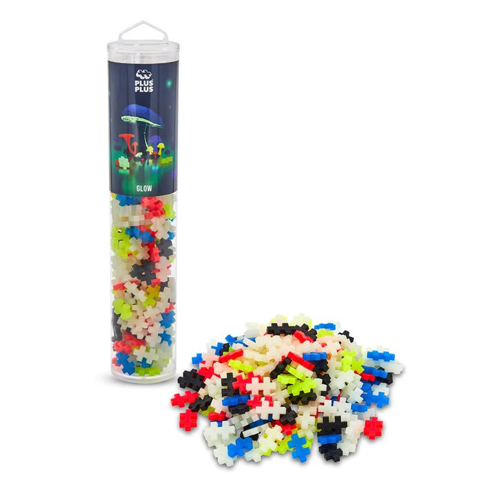 NEW Plus Plus Glow In The Dark Mix - 240 pcs Tube - #HolaNanu#NDIS #creativekids