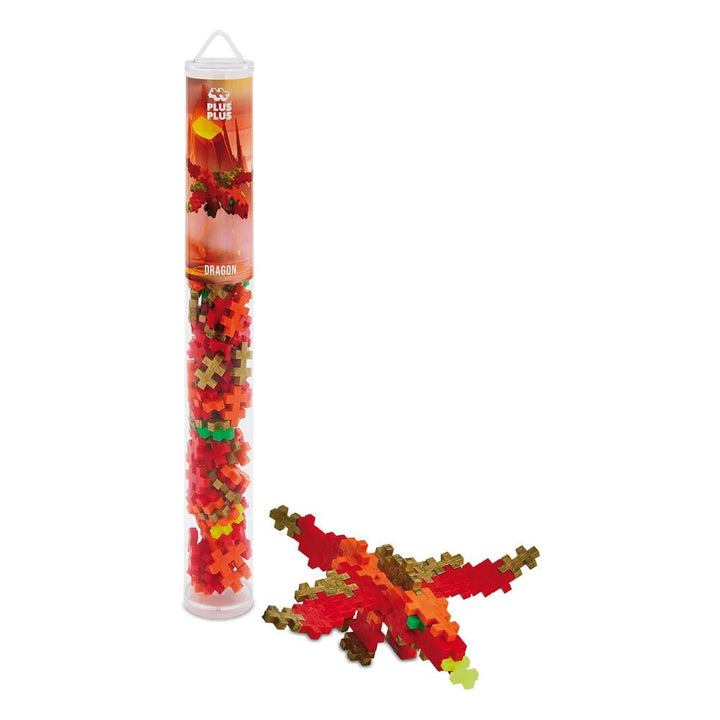 NEW Plus Plus Toys - Dragon - 100 pcs Tube - #HolaNanu#NDIS #creativekids