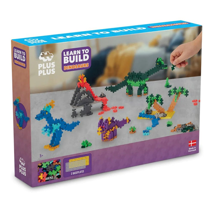 NEW Plus Plus Toys - Learn To Build - Dinosaurs 500 pcs - #HolaNanu#NDIS #creativekids