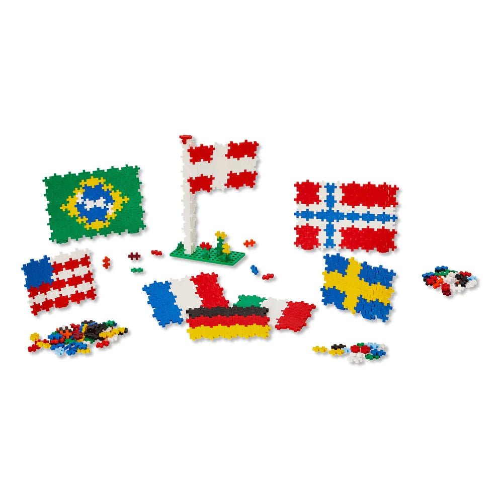 NEW Plus Plus Toys - Learn to Build - Flags Of The World 700 pcs - #HolaNanu#NDIS #creativekids