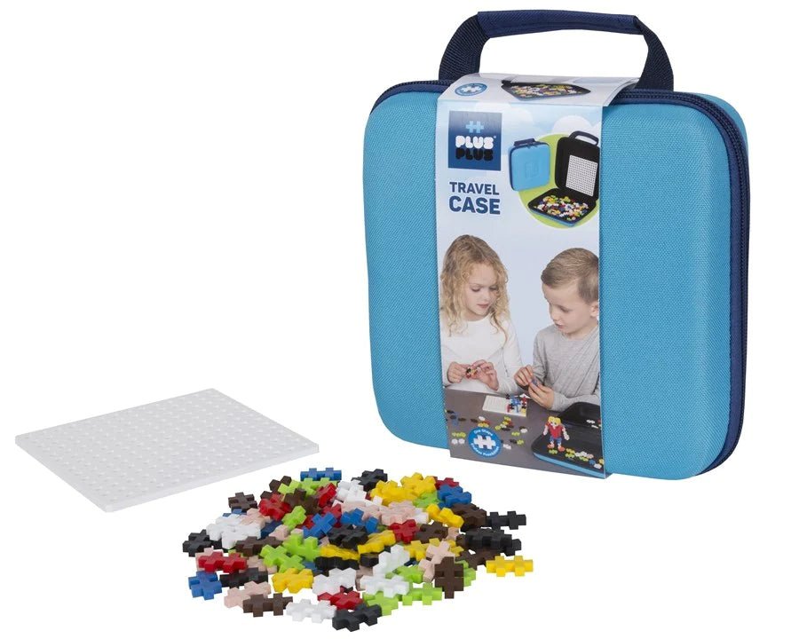 NEW Plus Plus Toys - Travel Case - 100 pcs - Blue - #HolaNanu#NDIS #creativekids