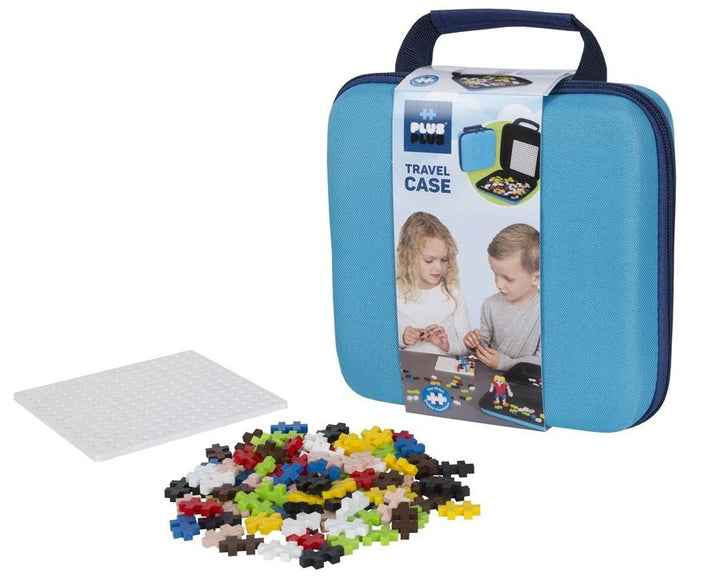 NEW Plus Plus Toys - Travel Case - 100 pcs - Blue - #HolaNanu#NDIS #creativekids