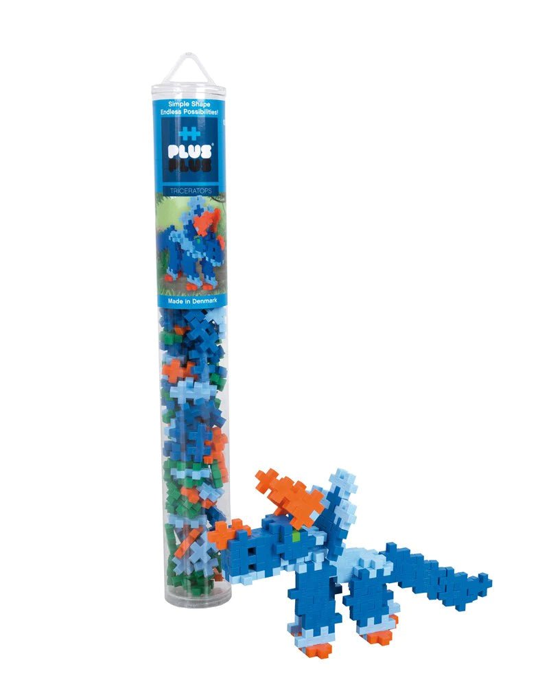 NEW Plus Plus Toys - Triceratops - 100 Pcs Tube - #HolaNanu#NDIS #creativekids