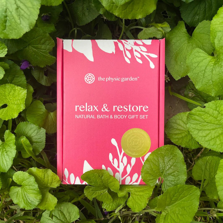 NEW Relax & Restore Gift Set By The Physic Garden - #HolaNanu#NDIS #creativekids