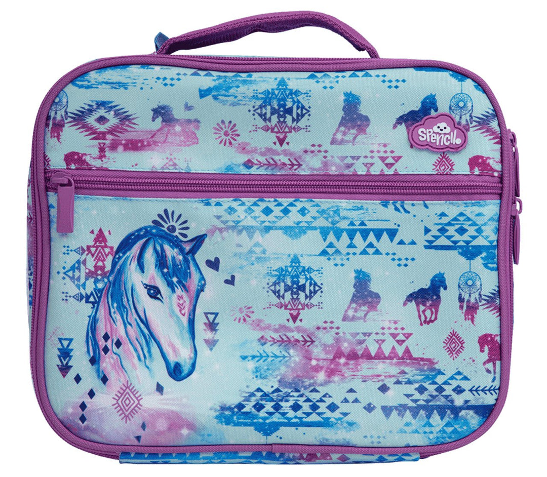 NEW Spencil Big Cooler Lunch Bag + Chill Pack - Aztec Horse - #HolaNanu#NDIS #creativekids