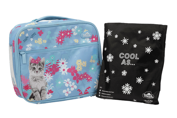 NEW Spencil Big Cooler Lunch Bag + Chill Pack - Miss Meow - #HolaNanu#NDIS #creativekids