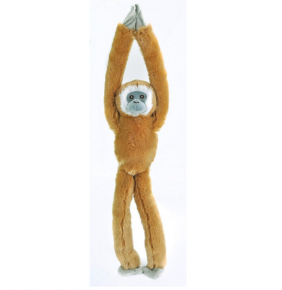 NEW Wild Republic Ecokins Hanging Gibbon White Handed - #HolaNanu#NDIS #creativekids