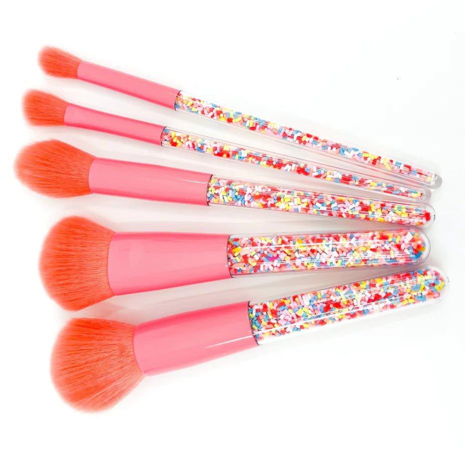 Oh Flossy Sprinkle Makeup Brush Set - #HolaNanu#NDIS #creativekids