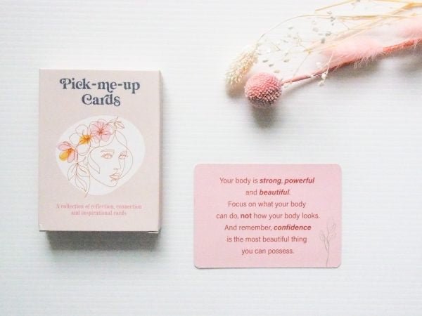 Pick-Me-Up Cards (ages 11+) - #HolaNanu#NDIS #creativekids