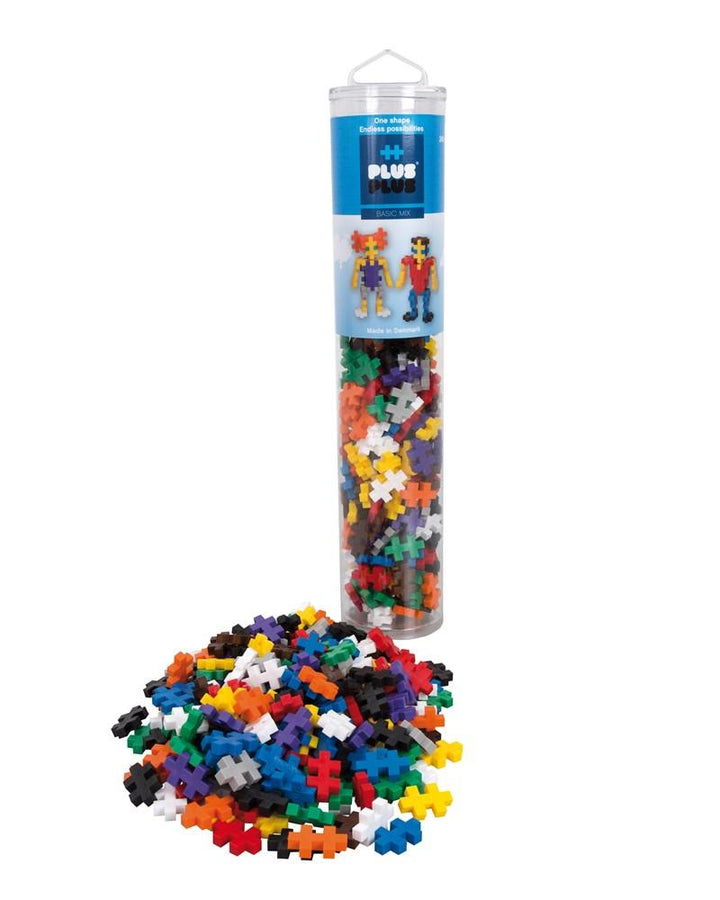 Plus Plus Toys - Basic Mix - 240 pcs Tube - #HolaNanu#NDIS #creativekids