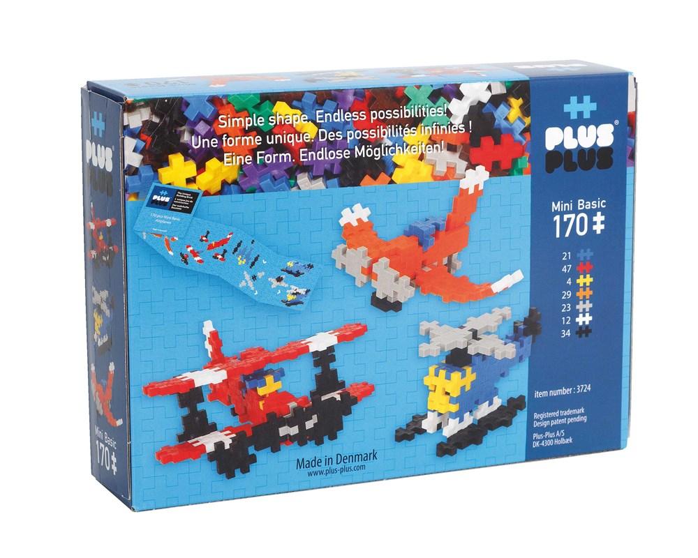 Plus Plus Toys - Basic Planes - 170 pcs - #HolaNanu#NDIS #creativekids