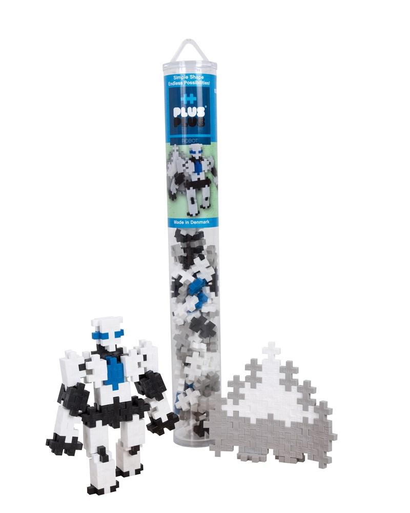 Plus Plus Toys - Robot - 100 pcs Tube - #HolaNanu#NDIS #creativekids