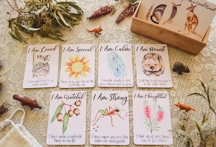 Positive Affirmation Cards - #HolaNanu#NDIS #creativekids