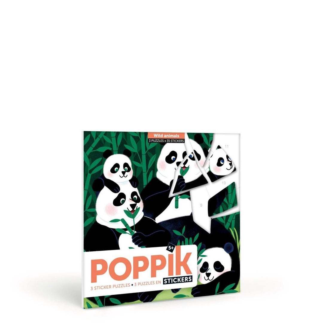 Puzzles & Stickers Wild animals - #HolaNanu#NDIS #creativekids