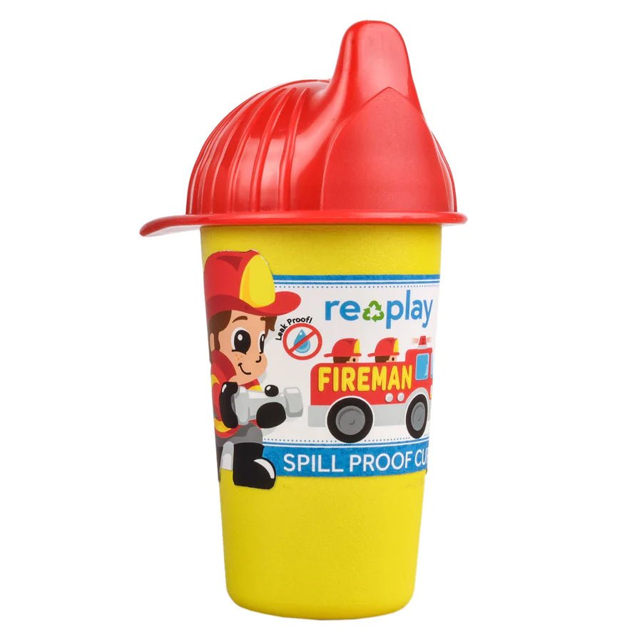 Re-Play Recycled Sippy Cup - Fireman - #HolaNanu#NDIS #creativekids