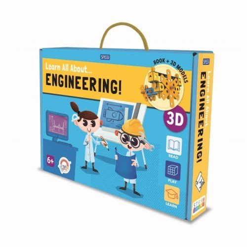 Sassi Book & Model Set - Learn All Aabout Engineering - #HolaNanu#NDIS #creativekids