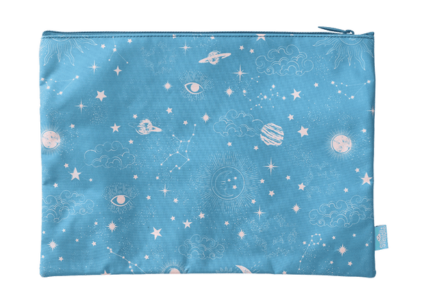 Spencil A4 Twin Zip Pencil Case - Cosmic Canter - #HolaNanu#NDIS #creativekids