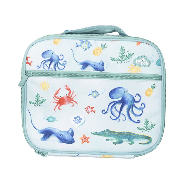 Spencil Big Cooler Lunch Bag - Sea Critters - #HolaNanu#NDIS #creativekids