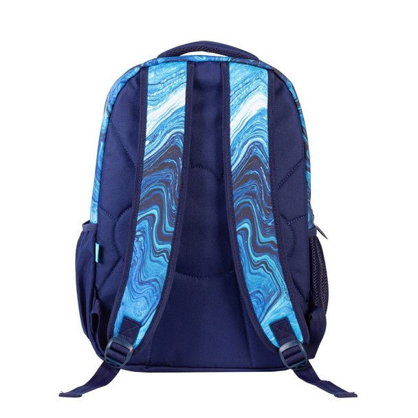 Spencil Big Kids Backpack - Ocean Marble - #HolaNanu#NDIS #creativekids