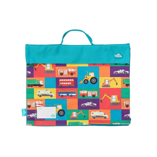 Spencil Library Bag - Transport Town - #HolaNanu#NDIS #creativekids